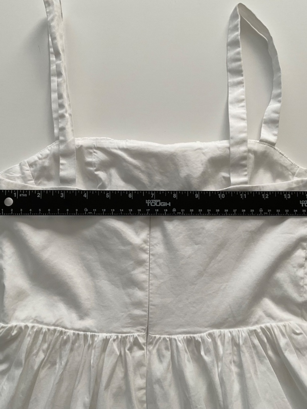 Zara Corset Mini Dress Sz M White Pockets Soft Girl Fairycore Coquette Chic - Picture 8 of 14